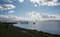 Fietsroute door de Noordoostpolder